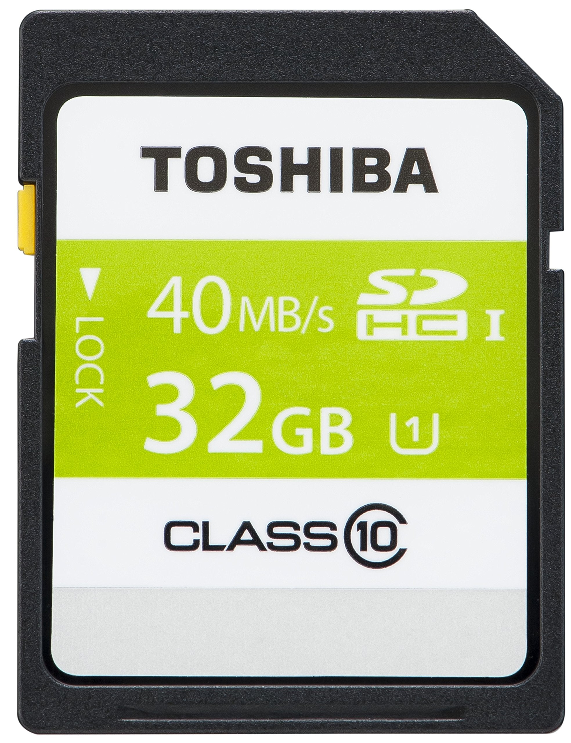 Toshiba 32GB SD Card Class 10 40MB/s (PFS032U-2DCK)