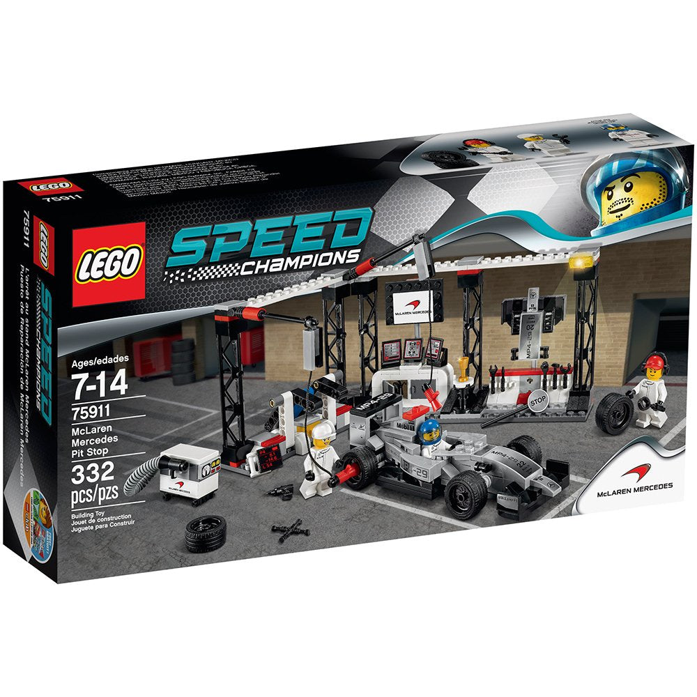 LEGO Speed Champions McLaren Mercedes Pit Stop 75911 – BlueProton