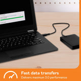 WD 1TB Elements Portable HDD, External Hard Drive, USB 3.0 WDBUZG0010BBK-WESN, Black (Open Box, Like New)