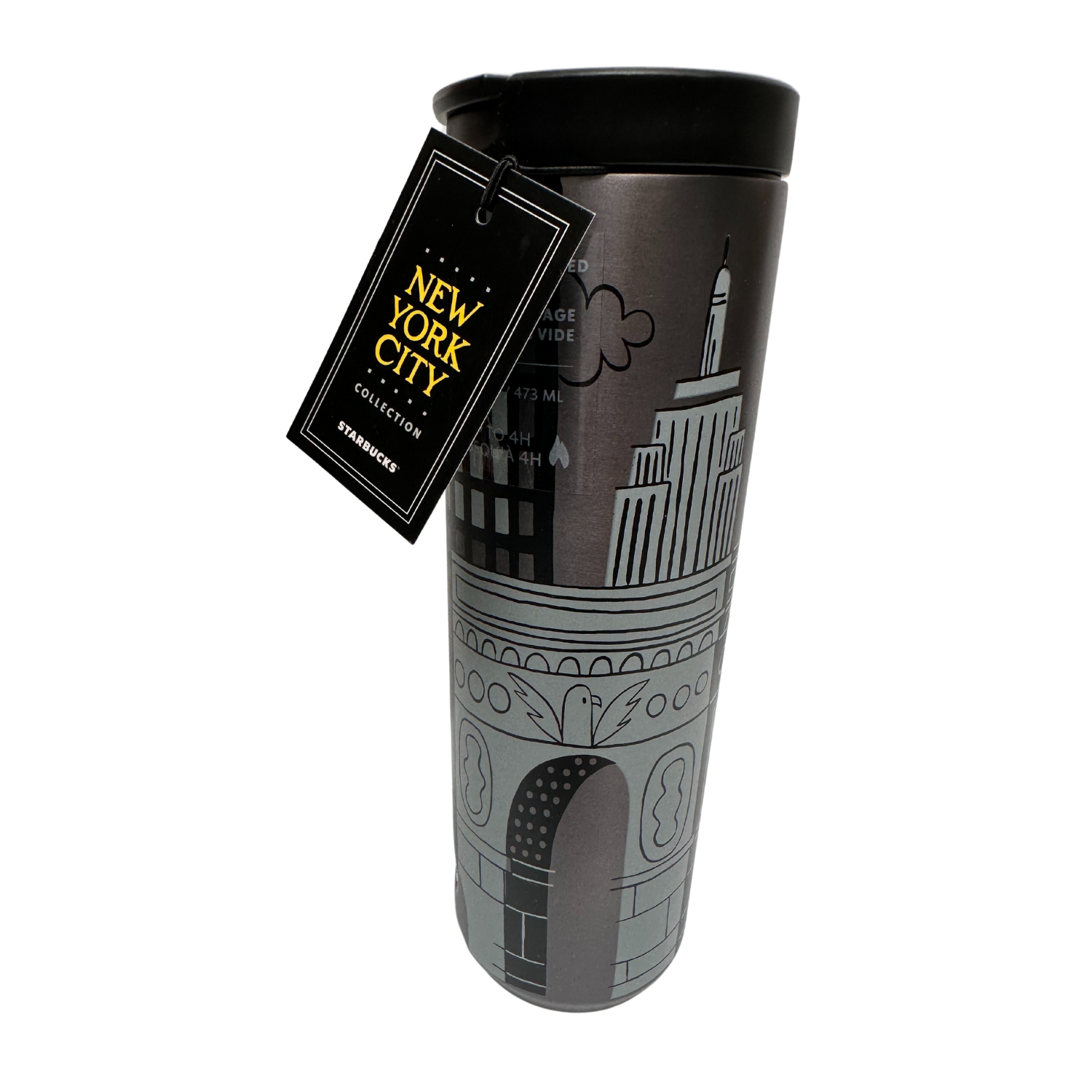 Starbucks New York City Stainless Steel Insulated Travel Tumbler, 16 O –  BlueProton