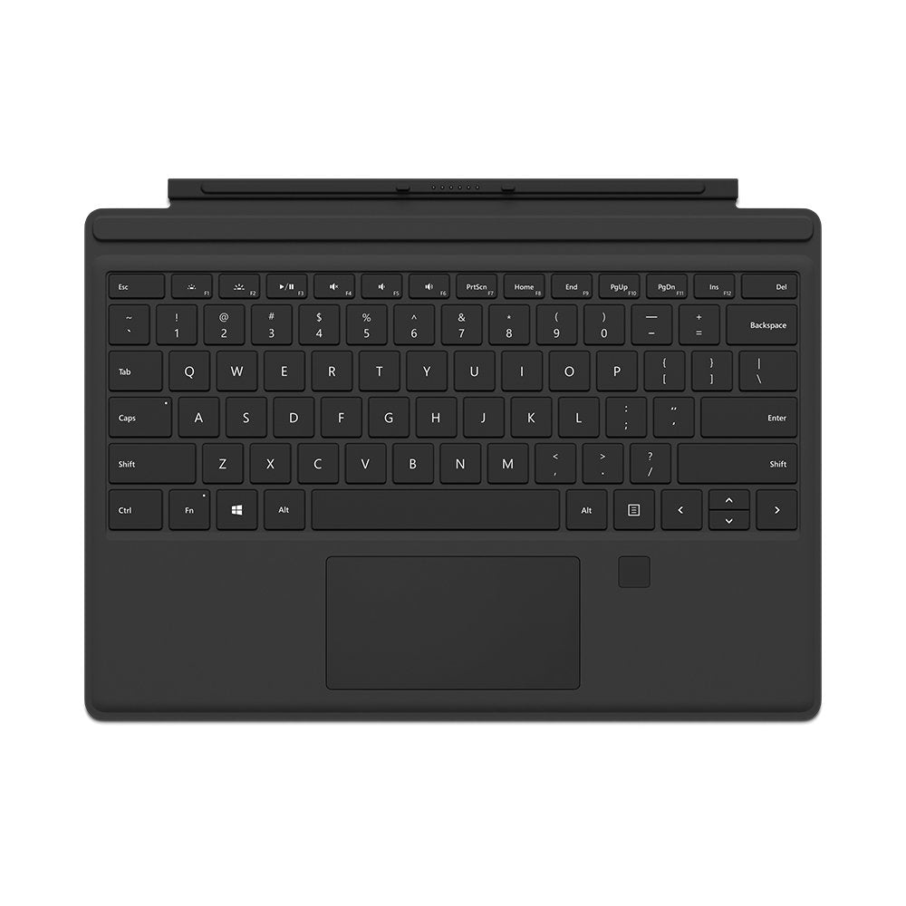 Microsoft Surface Pro 4 Type Cover with Fingerprint ID, Black (RH9-00001)
