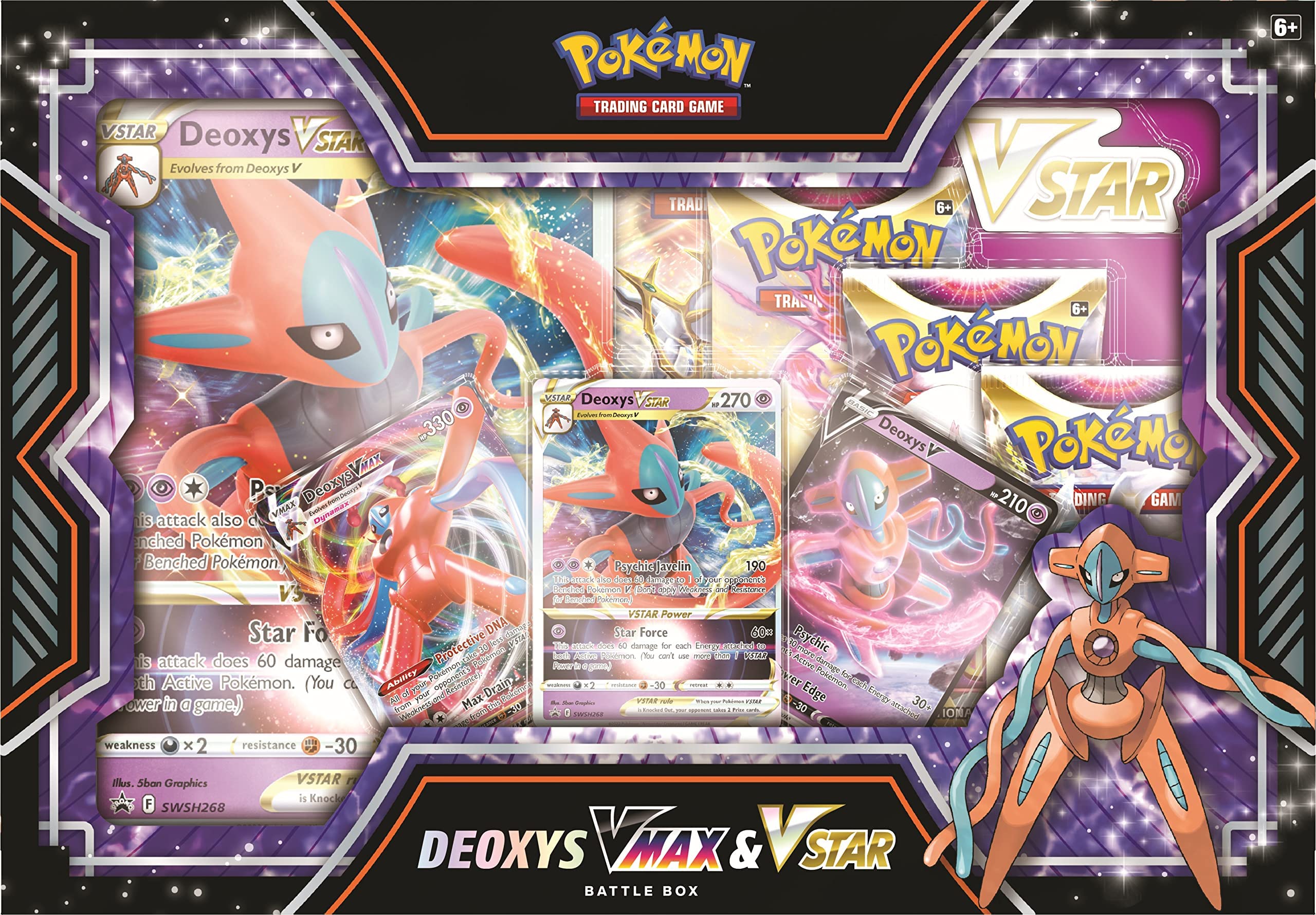 Pokémon TCG: Deoxys/Zeraora VMAX & VSTAR Battle Box