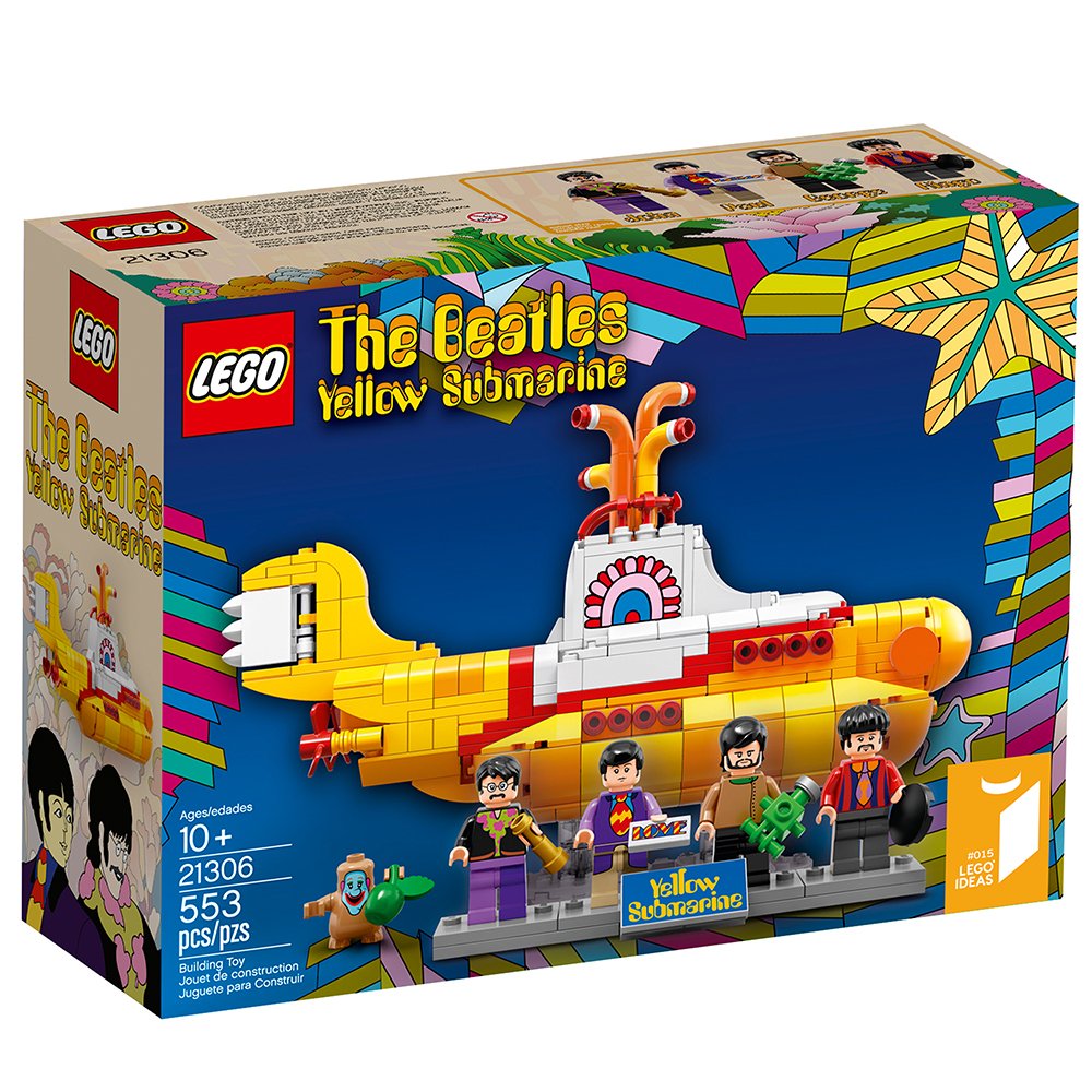 LEGO Ideas Yellow Submarine 21306 Building Kit (Like New, Open Box)