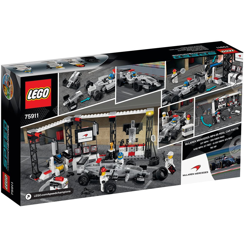 LEGO Speed Champions McLaren Mercedes Pit Stop 75911 – BlueProton