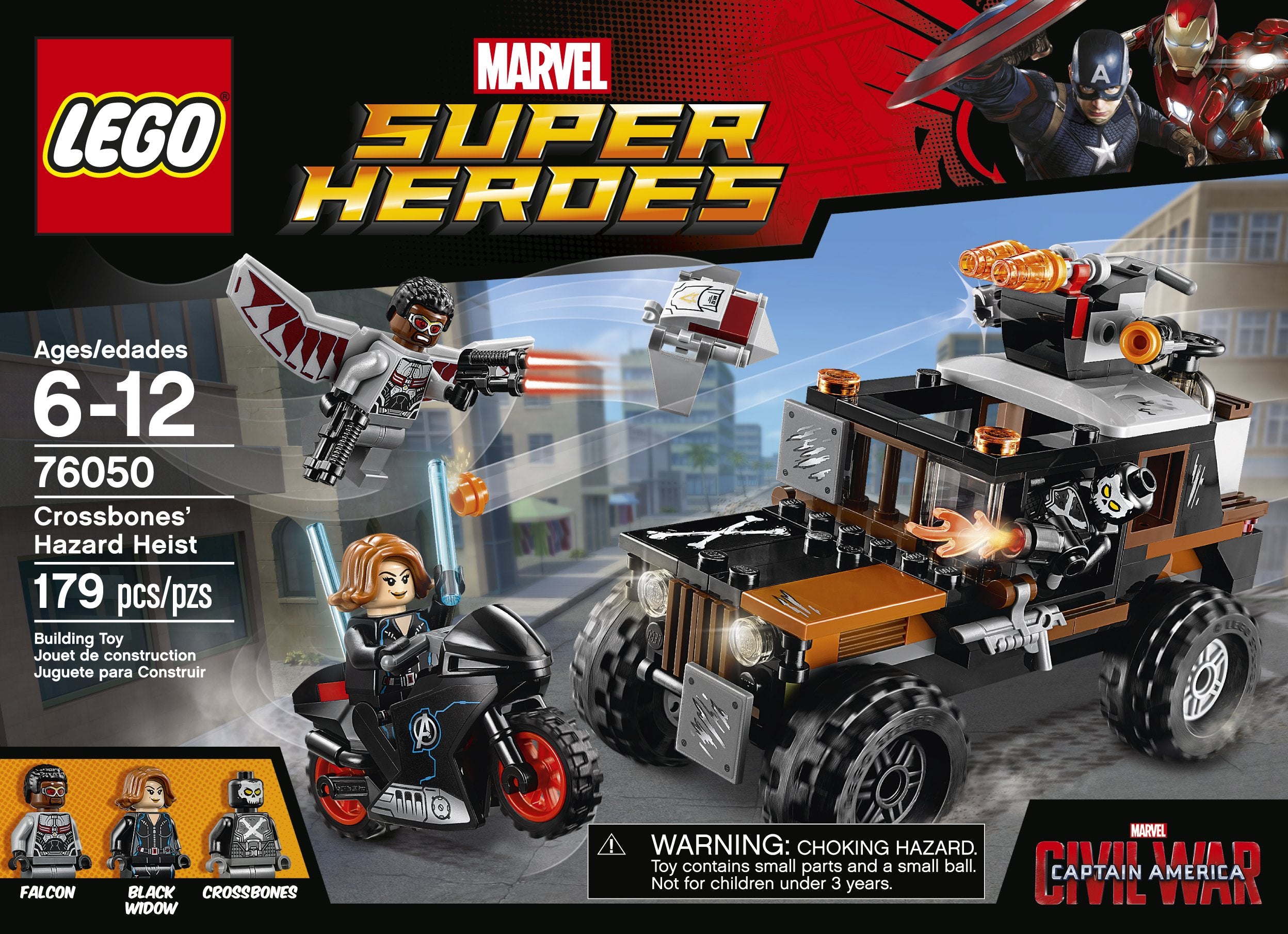 LEGO Super Heroes Crossbones Hazard Heist 76050 (Like New, Open Box)
